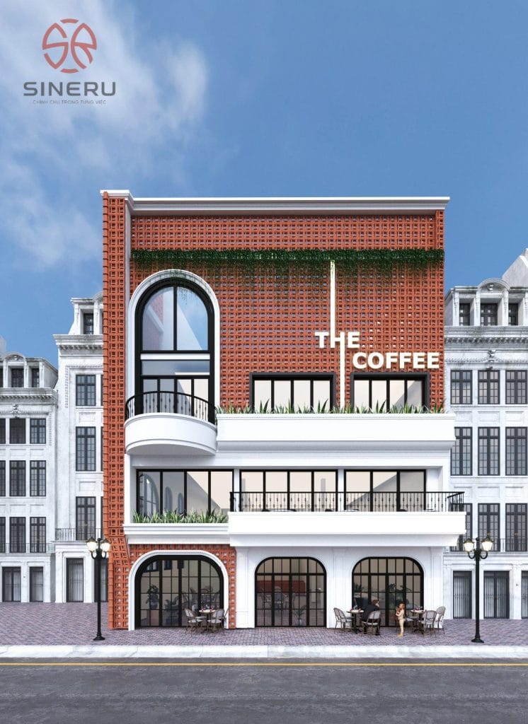 Thiết kế thi công nhà ở kết hợp kinh doanh quán cafe độc đáo và ấn ...