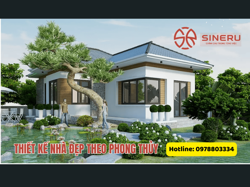 thiết kế nhà đẹp theo phong thủy