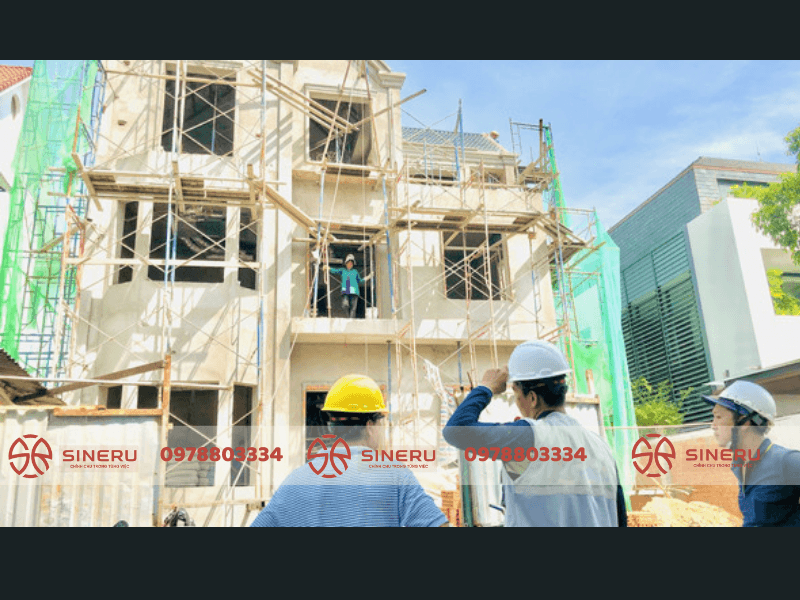 thiết kế thi công nhà phố phong thủy