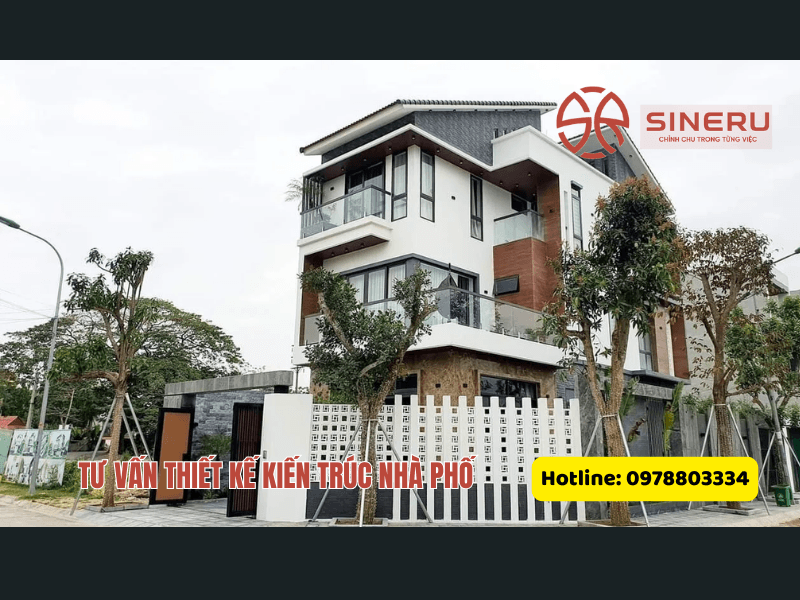 tư vấn thiết kế kiến trúc nhà phố