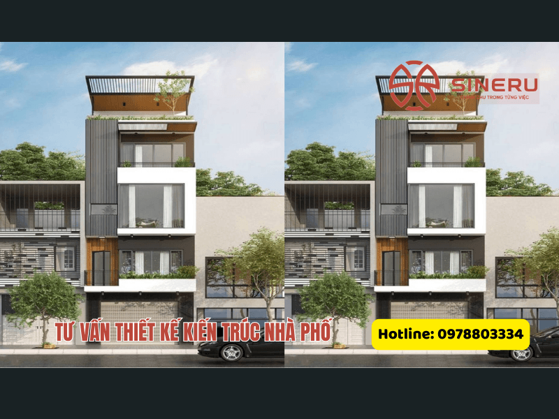 tư vấn thiết kế kiến trúc nhà phố