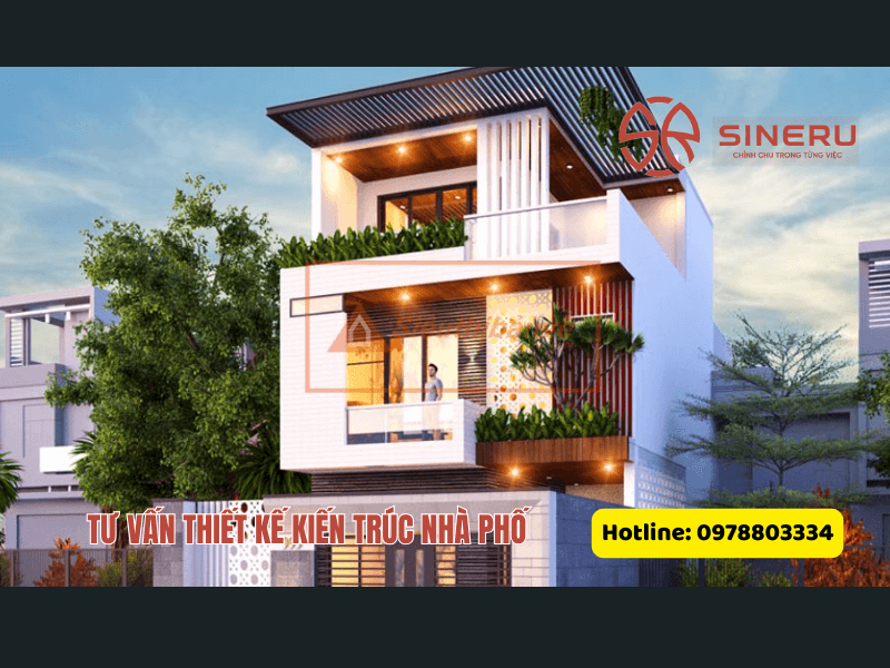 tư vấn thiết kế kiến trúc nhà phố