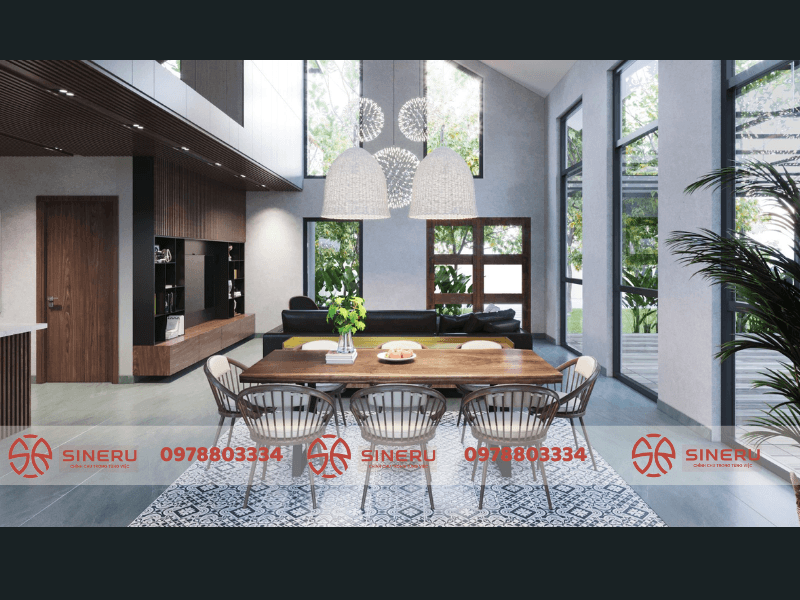 xu hướng thiết kế nội thất nhà phố hot